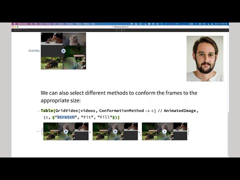 Video Creation, Editing and Analysis Using Wolfram Language: Video Generation [Video]