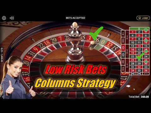 Low Risk Bets With Columns Strategy 👍 [Video]