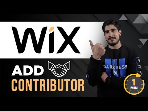 How To Add Contributor In Wix 2024 | Wix Invite Contributor | Wix Collaboration [Video]