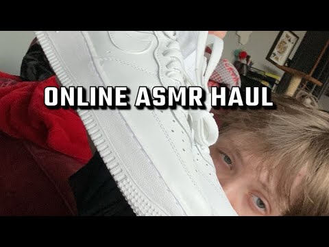 ONLINE SHOPPING ASMR HAUL [Video]