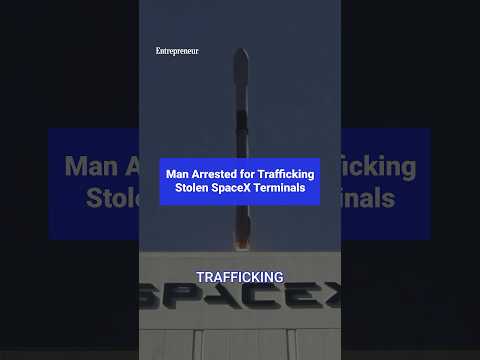 A man was arrested for trafficking 675 SpaceX Starlink terminals, the largest ever fraud recovery. [Video]
