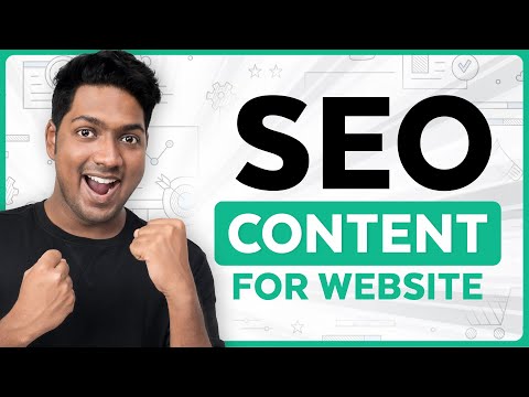 How to Write SEO Content for Website | Ranks #1 🏆 on Google [Video]