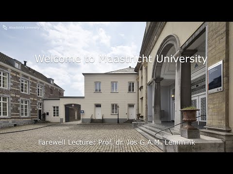 Online Farewell Lecture Prof. dr. Jos G.A.M. Lemmink [Video]