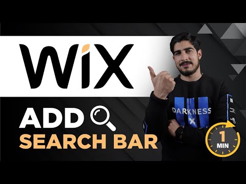 How To Add Search Bar In Wix Website 2024 | Wix Search Bar Tutorial | Wix Custom Search Bar [Video]