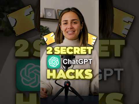 Secret ChatGPT hacks you can try out now! 🤫 [Video]