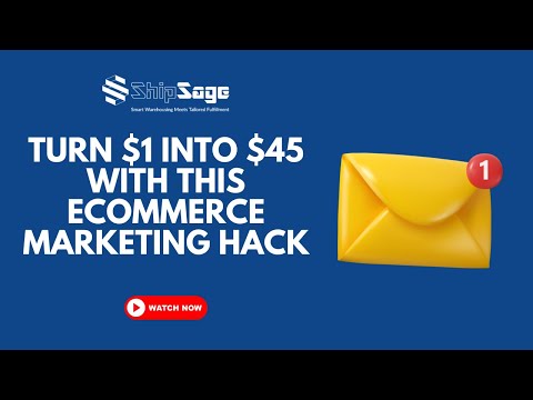 📩 Turn $1 into $45 with this E-Commerce Marketing Hack 📩 [Video]