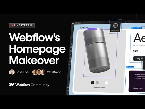 Breaking down Webflow’s Homepage Design with Off+Brand [Video]