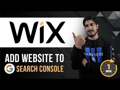How To Add Wix Website To Google Search Console 2024 | Connect Wix Website To Google Search Console [Video]