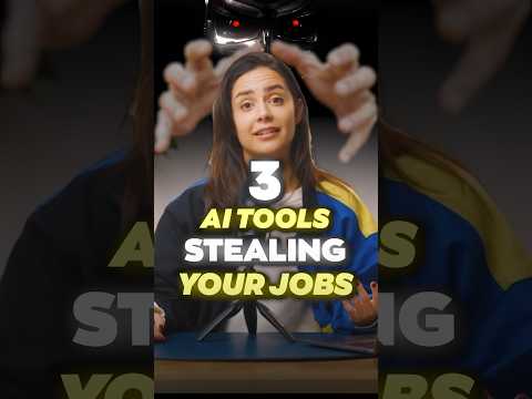 3 AI tools stealing your jobs [Video]