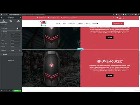 Designing Website Homepage Part 2 | Project 4 – eCommerce Website using WordPress | Lesson 109 [Video]