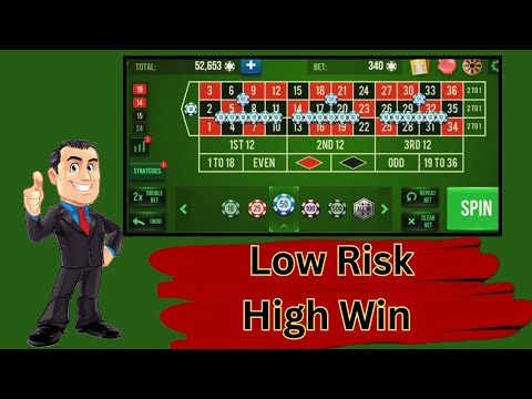Low Risk High Win Strategy at Roulette 👍 [Video]