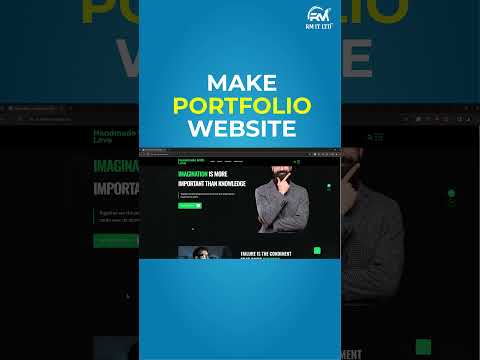 The Ultimate Guide to Creating Your Own Personal Portfolio Website [Video]