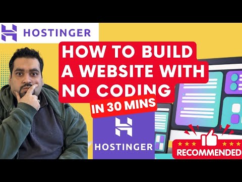 Hostinger AI Website Builder Tutorial 2024 – How To Build Your Own Website With No Code [Video]