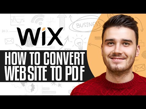 How To Convert Wix Website To PDF (2024) Full Guide [Video]