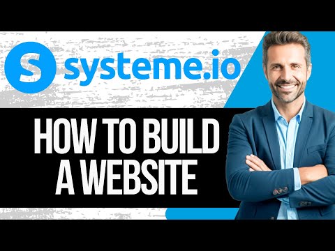 Systeme.io Website Builder Tutorial | How to Build a Website with Systeme.io 2024 [Video]