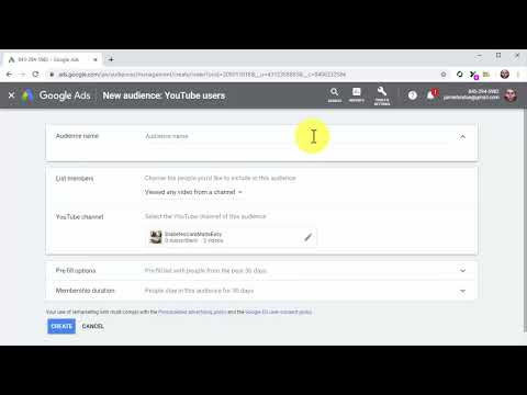 Creating A Customer Retargeting Campaign on YouTube Video 11 – YouTube Business