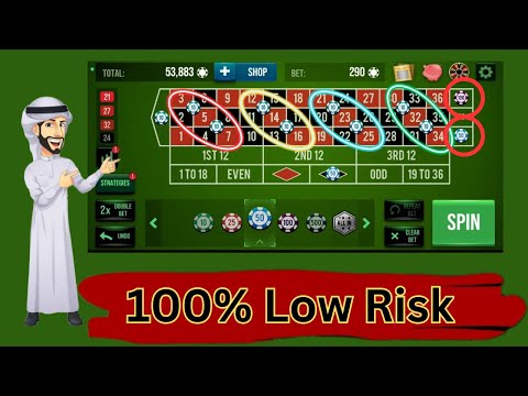 100% Low Risk Strategy at Roulette 👍 [Video]