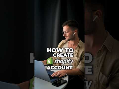 How to create a Shopify account in 30 seconds [Video]