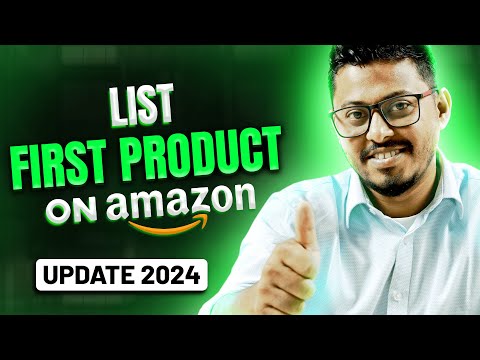 List First Product on Amazon 2024 | Shipping Template Setup | Step By Step Guide for Amazon Seller [Video]
