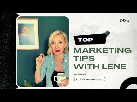 Marketing Tips with Lene – How to get Started with a Website [Video]