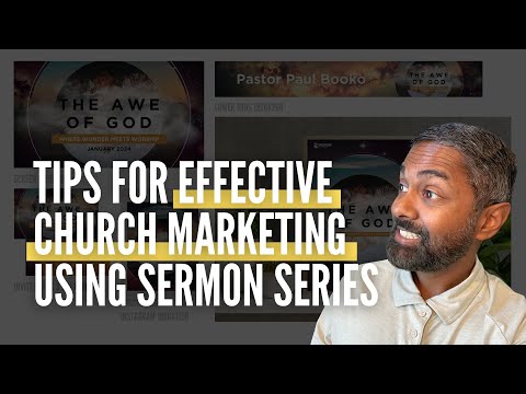 Church marketing plan using sermon series connect with your city [Video]