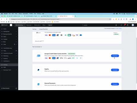 Wix Tutorial | How to Connect A Payment Processor to Your Website [Video]