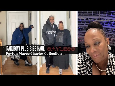 Rainbow Plus Size Haul +  @PeytonCharles  Collection | SAYLESS | Curvy | Online Shopping [Video]