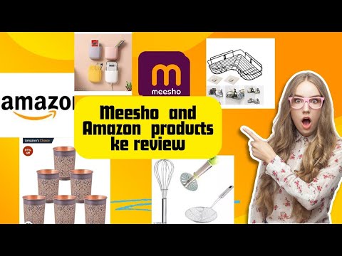 Amazon or Meesho online shopping /cheapest price household products 💁🛒🛍️ [Video]