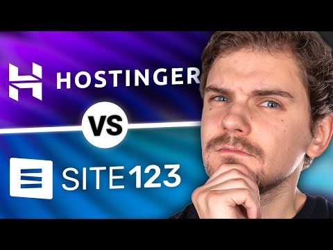 Hostinger vs Site123 | Choosing the Best Website Builder for 2024 [Video]