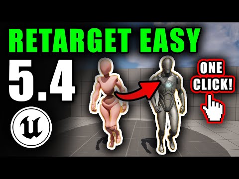 Retarget Animations FAST In 5.4 | Unreal Engine 5.4 Tutorial [Video]