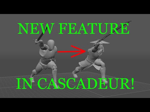 Cascadeur’s RETARGETING in Just 1 Minute! [Video]