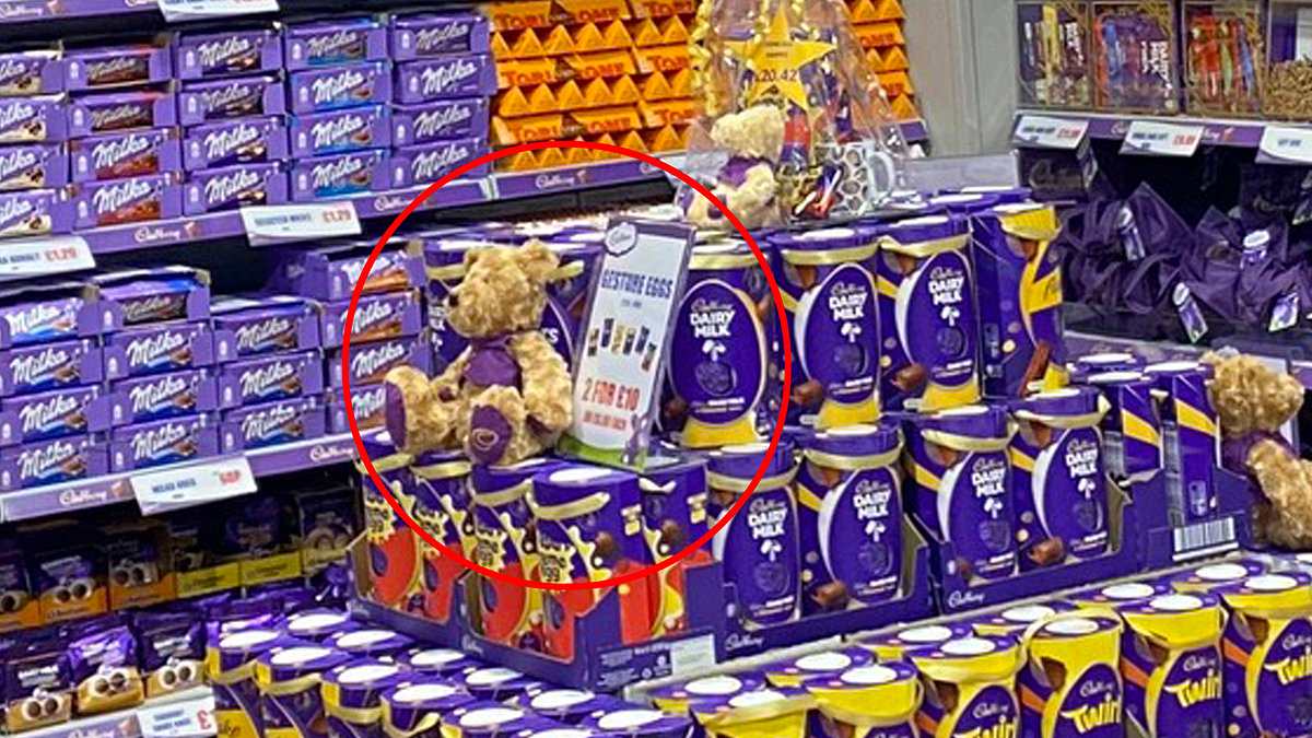 Cadbury shop faces a backlash from Christians who accused it of ‘erasing’ Easter to sell ‘gesture eggs’ instead [Video]