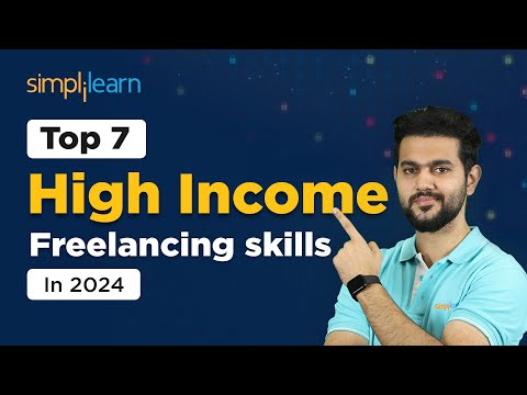 Top 7 Best High Income Freelancing Skills In 2024 | Digital Marketing Tutorial | Simplilearn [Video]