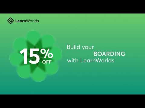 Get 15% Off for At Learnworlds [Video]