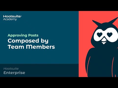 Approving Posts Composed by Team Members [Video]