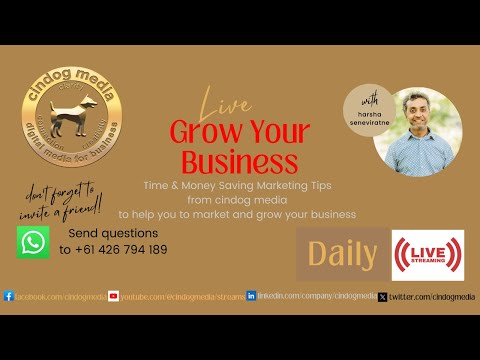 Starting a Website on SquareSpace – Grow Your Business – Time & Money Saving Marketing Tips [Video]
