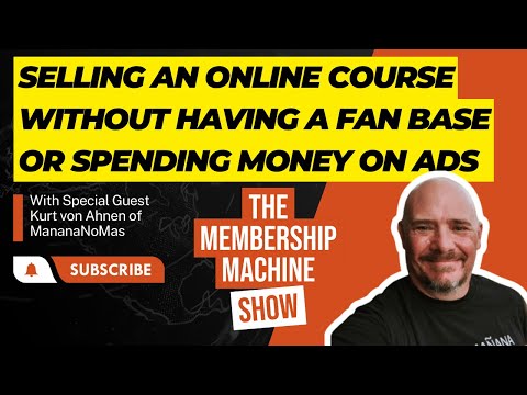 Selling an Online Course Without Having a Fan Base or Spending Money on Ads [Video]