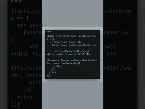 Master Responsive Tables with TanStack [Video]