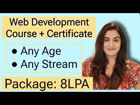 3 Month Web Development Course for Fresher Graduates | Web Development course with Certificate [Video]