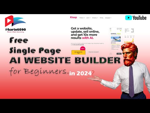Free AI website Builder in 2024 (Part-1) [Video]