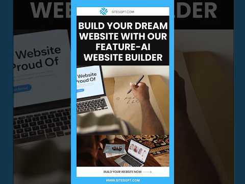 Build your dream website with our feature-AI website builder [Video]