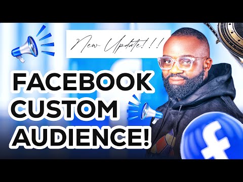 How To Create CUSTOM AUDIENCE In FACEBOOK ADS [Video]
