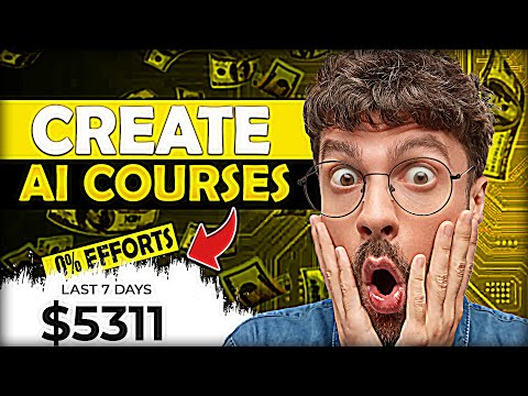 Create Your Own AI Courses  Sell AI Online Courses  AI Online Course Generators video