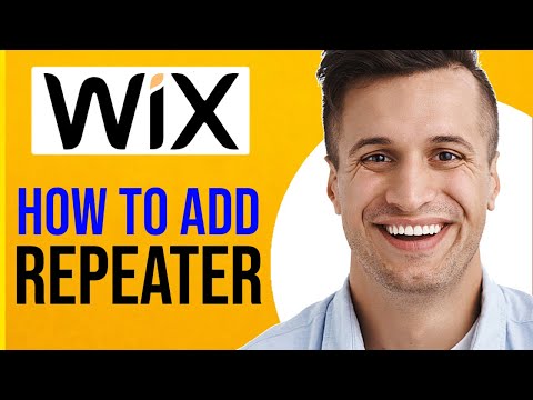How to Add A Repeater in Wix (2024) [Video]