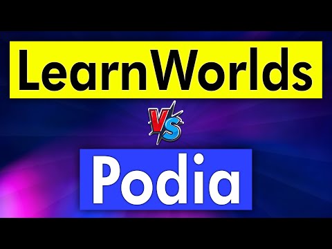 LearnWorlds VS Podia (Indepth Comparison) [Video]