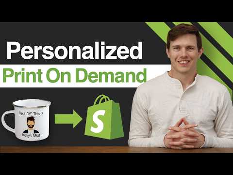 Earn More w/ Personalized Print On Demand (Customizable POD) [Video]