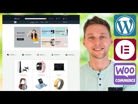 How to Make an E-Commerce Website (2024) Elementor Pro & WooCommerce [Video]