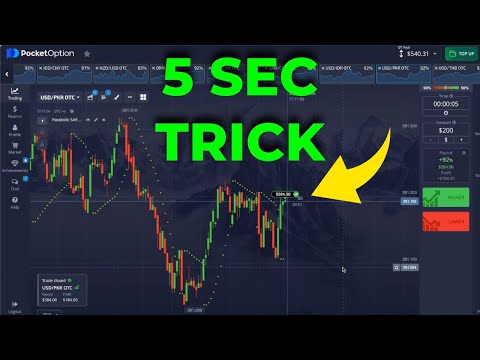 Pocket Option 5 Second Strategy (Proven Results!) [Video]