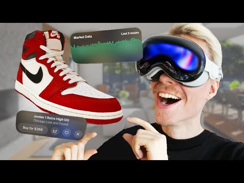 The Future Of Online Sneaker Shopping On Apple Vision Pro [Video]