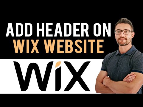 ✅ How To Add Header on Wix Website (Full Guide) [Video]